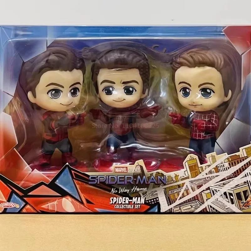 Toys Cosbaby Spider Man No Way Home Three Generations Of Spiderman In The Same Frame Mj Doctor Strange Model Art Collection Gift