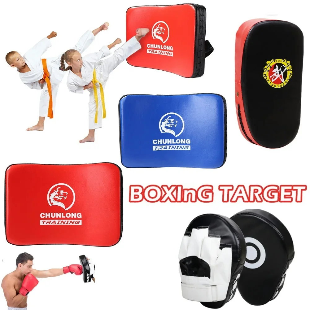 Taekwondo Kick Pad Punching Bag Boxing Pad Sand Bag PU Leather Fitness Training Striking Target Equipment Kick Shield Xmas Gift