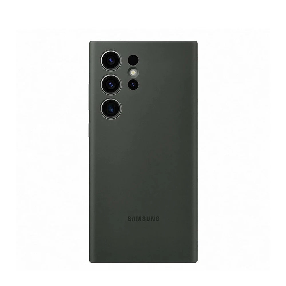 Original For Samsung Galaxy S23 Ultra Silicone Phone Case Soft Silicone Cover Silky Touch Protective Case EF-PS918TGEG