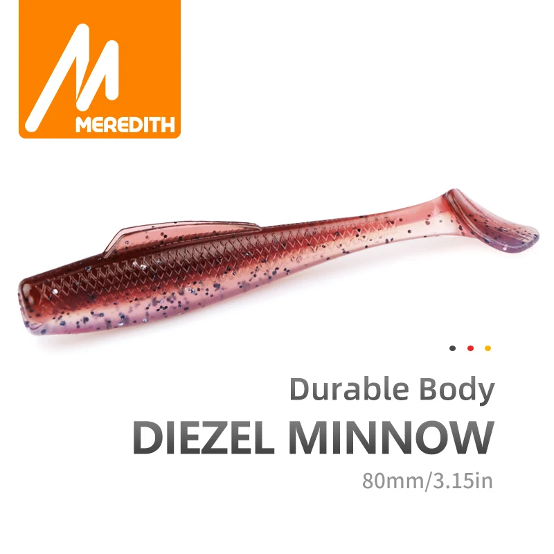 MEREDITH DieZel Minnow Fishing Lures 80mm 5.9g Fishing Soft 