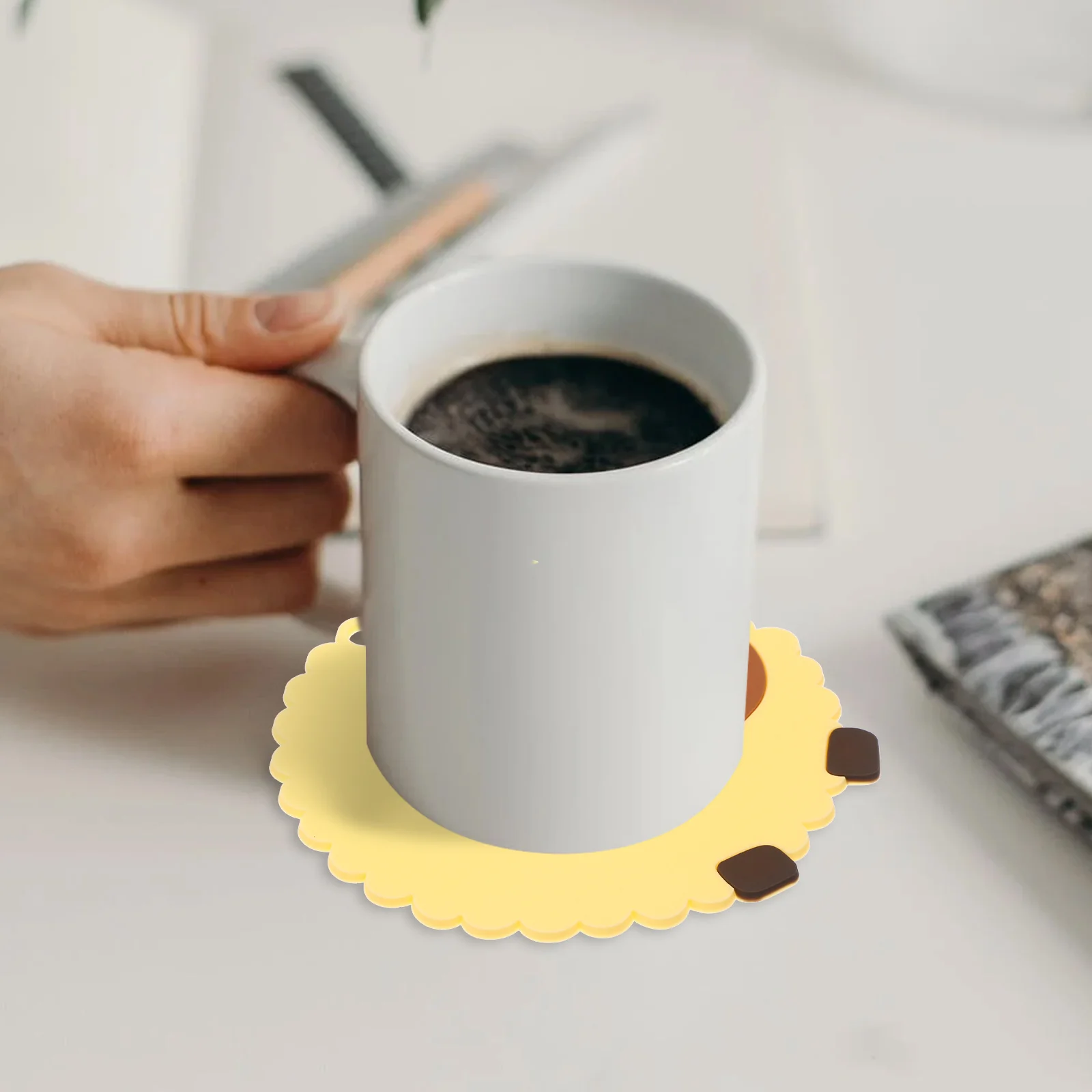 

Waterproof Non-Slip Placemats Cartoon Pvc Table Mats Heat Insulated Bowl Cup Dishes Dining Table Mat Set Kitchen Bar
