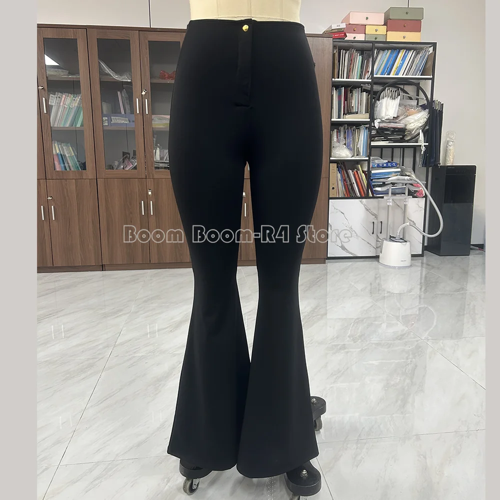 2026 Women's Pants Elegant Flare Yoga Pants Soft Stretch Leggings Spring Summer Sexy Butt Lifting Push Up Full-Length Trousers
