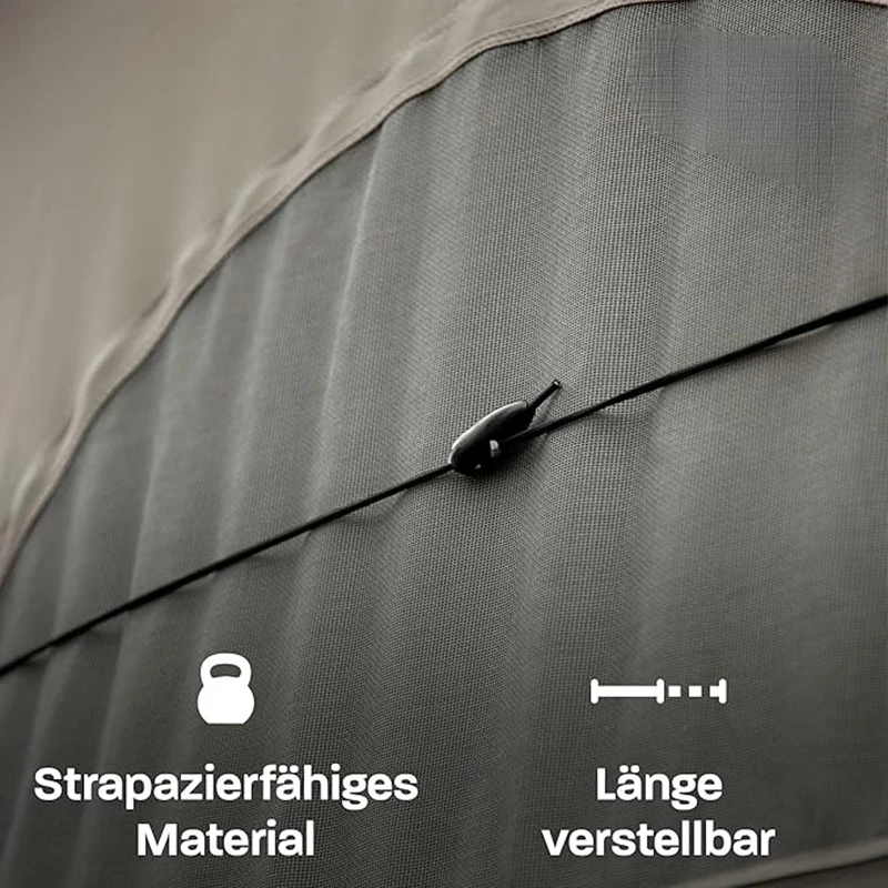 

Car Roof Tent Protection Rope For VW T6 VW T6.1 VW T5 Outdoor Sloped Roof Folding Tent Protection kit Camping Vehicle Accessory