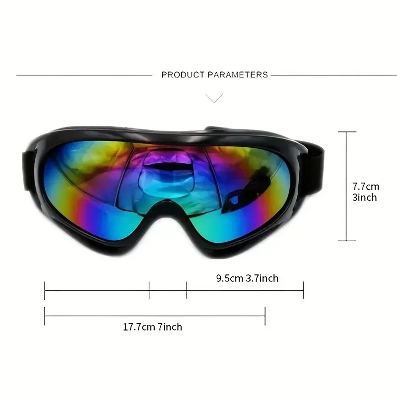 Ski Goggles,Winter Snow Sports Goggles With Outdoor Anti-Fog Uv Protection For Men Women Youth Skiing Mask Snowboard Poc Glasses