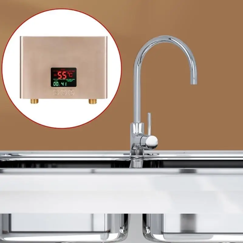 U1JE Năng lượng hiệu quả dưới nước nóng nước nóng Đèn LED Đèn LED Hiển thị máy nước nóng nước