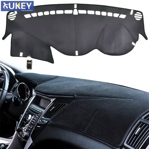 Xukey Dash Mat Dashmat Dashboard Cover Zonnescherm Dash Board Cover Tapijt Voor Hyundai Sonata 2011 2012 2013 2014