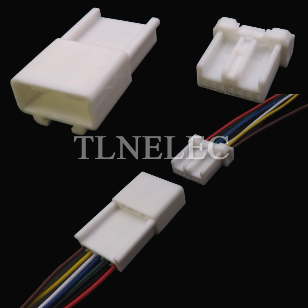 7 Pin Way Automobile Wire Cable Connector with Wires Car Wiring Terminal Sockets