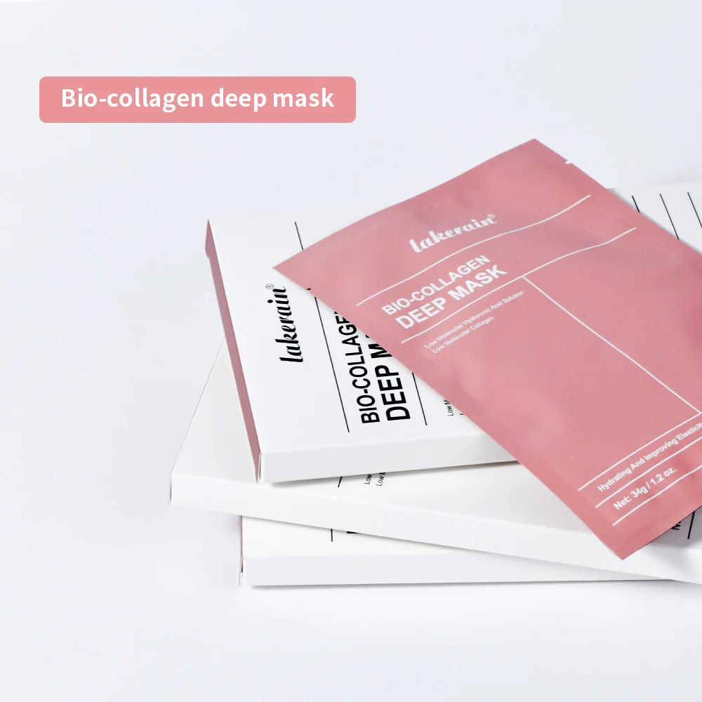 Bio-Collageen Echt Diep Masker Supplement Collageen Hydraterend Overnight Hydrogel Masker Elasticiteit Verbetering Porie Minimaliseren Verstevigend