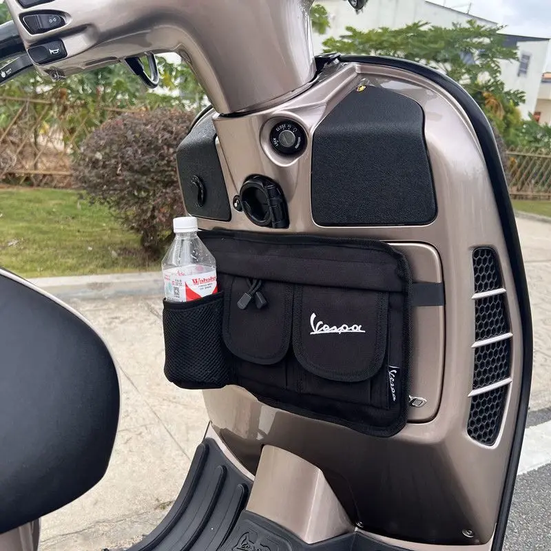 مقاوم للماء حقيبة القفازات حقيبة تخزين من القماش لفيسبا سكوتر GTS LX LXV GTV سبرينت بريمافيرا سبرينت 150 300 دراجة نارية الملحقات #6