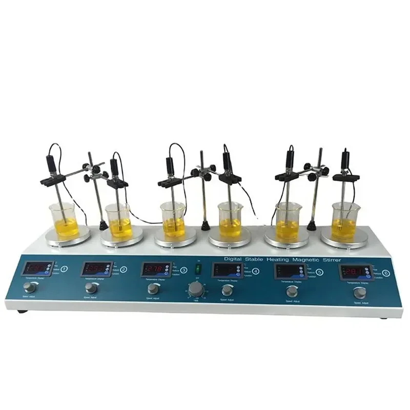 Six-In-One Magnetic Heating Stirrer PLS-MY-B096C