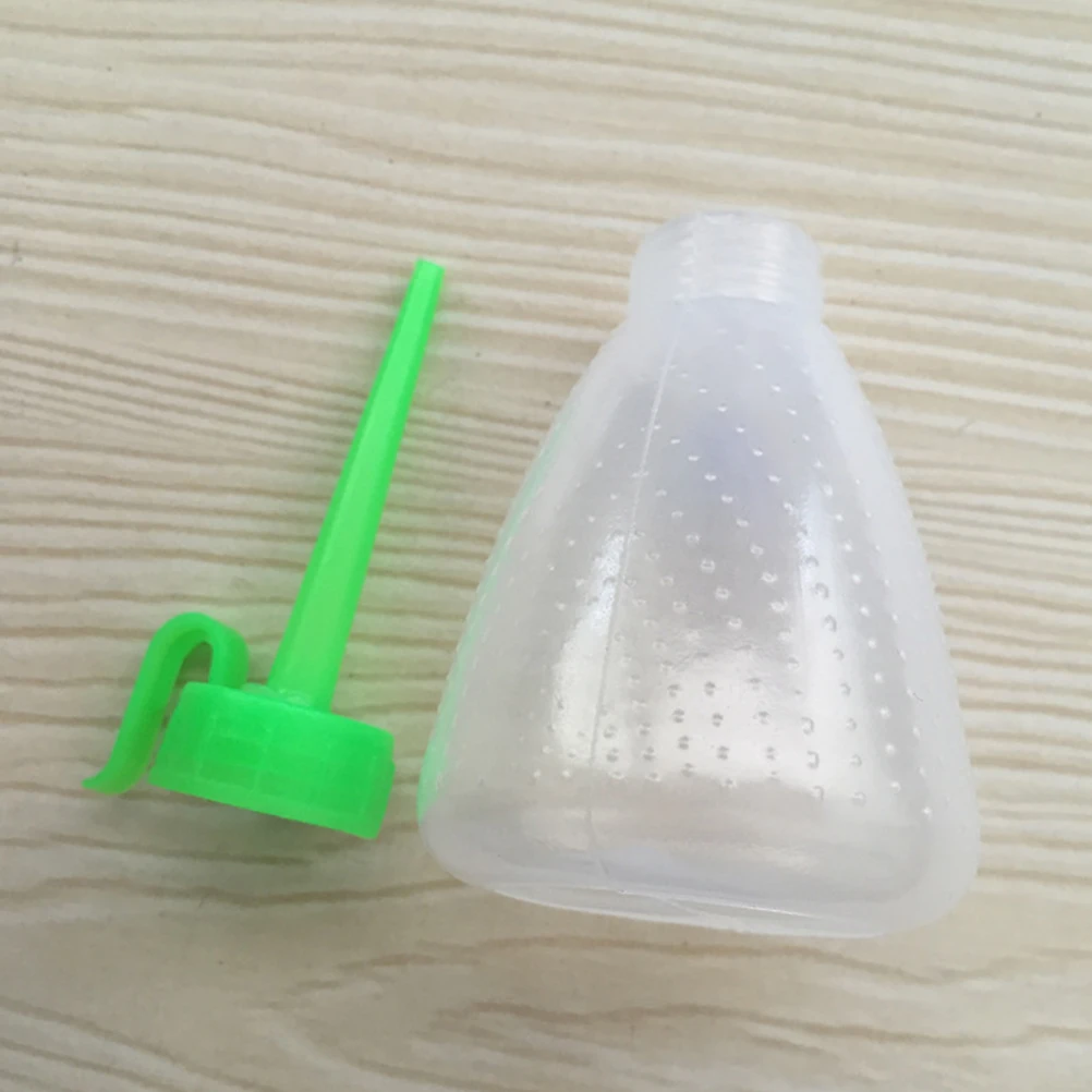 

10pcs Sewing Machine Bottles Transparent Dispenser Squeeze Bottles For Glue Solvents Leak-Proof Flexible Plastic Container With