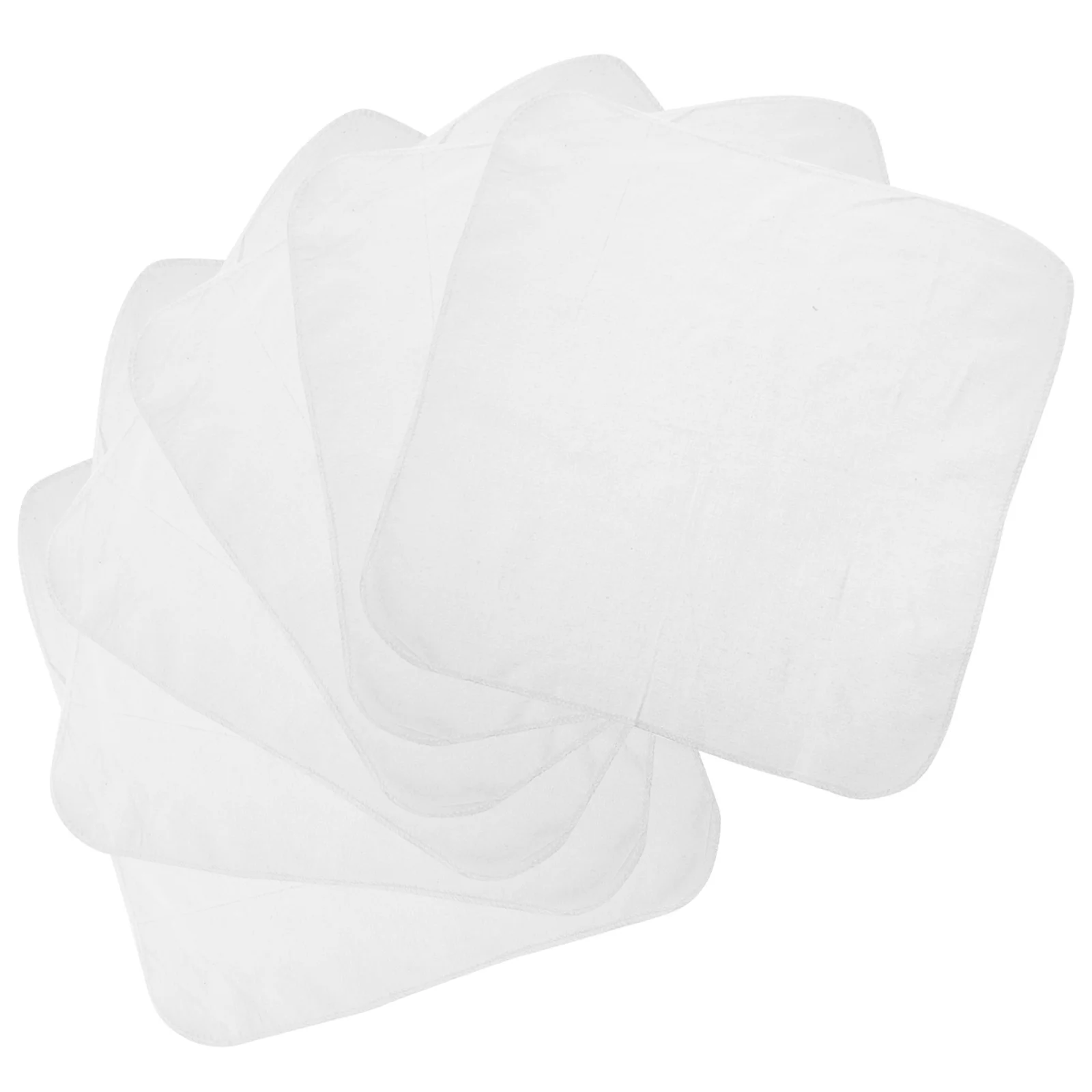 6 個綿寒冷紗豆かすフィルタークロス未漂白再利用可能なモスリン濾布キッチン用紅茶コーヒー用キッチン