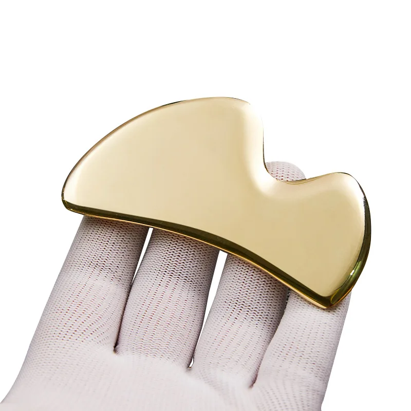 

Pure Copper Scraping Massager Scraper Physical Therapy Fascia Knife Relieve Muscle Scraping Board Skin Lifting Anti Wrinkle Tool