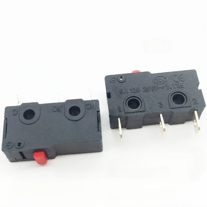 5/10/30/50/100Pcs/lot KW11-3Z Small Micro Limit Switch Mechanical Stroke 5A 125/250V~10T85 3Pin Self-Reset Foot