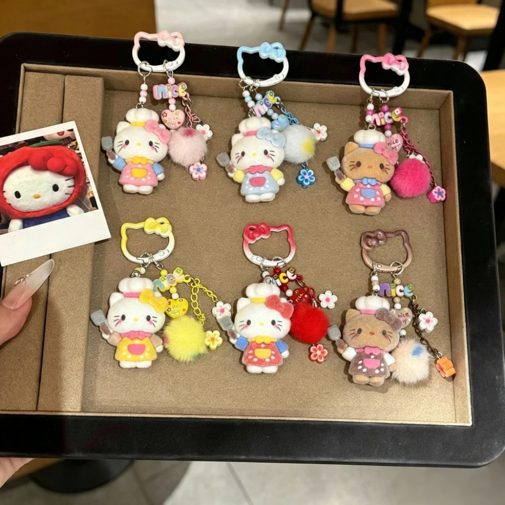 Heißer Kawaii Dopamin-Stil Taschenanhänger Schlüsselanhänger, DIY Mode-Hängeornament, Überraschungsgeschenk für Damen zum Feiertag