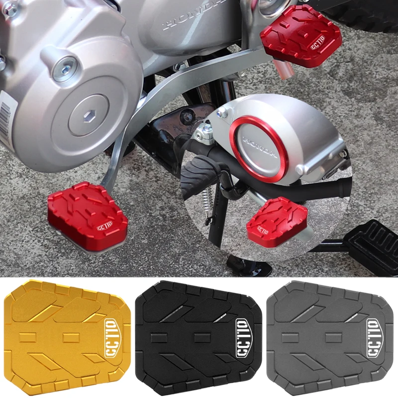 Motorcycle Accessories Anti Skid Pedal Brake Pedal Front Rear Anti-slip Shift Foot Pads for Honda Cross Cub CC110 CC 110