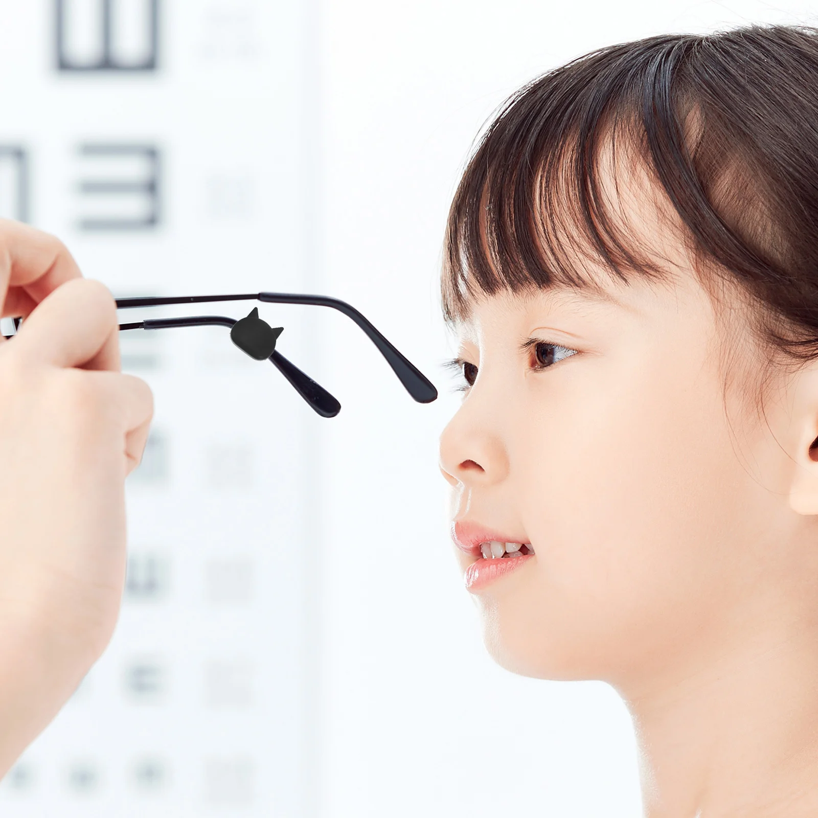 

Silicone Eyeglass Ear Retainers Anti Slip Cat Shape Grips For Glasses Sunglasses Temple Tips Eyewear Holders Safety