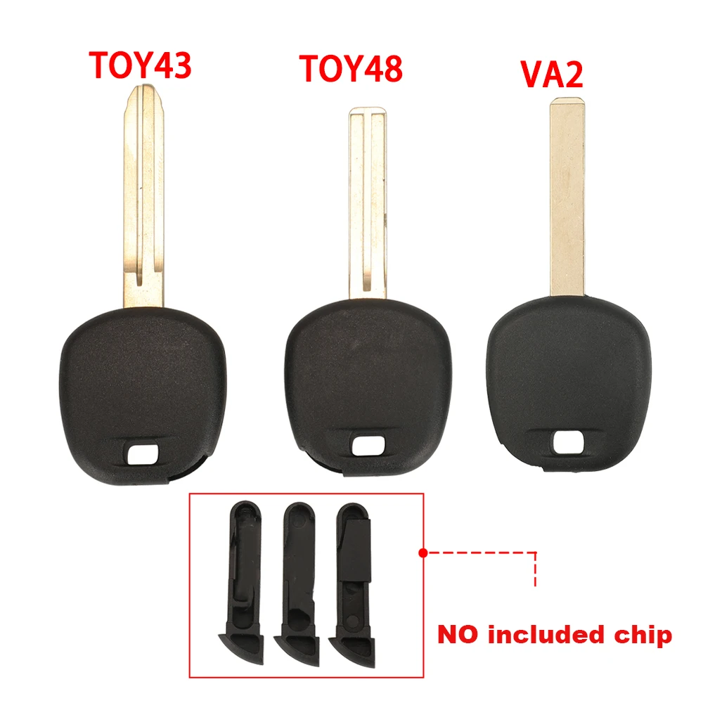 

Jingyuqin пустой ключ дистанционного транспондера для Toyota Rav4 Prado Corolla Camry Reiz Highlander Yaris Corolla TOY43 TOY48 Blade