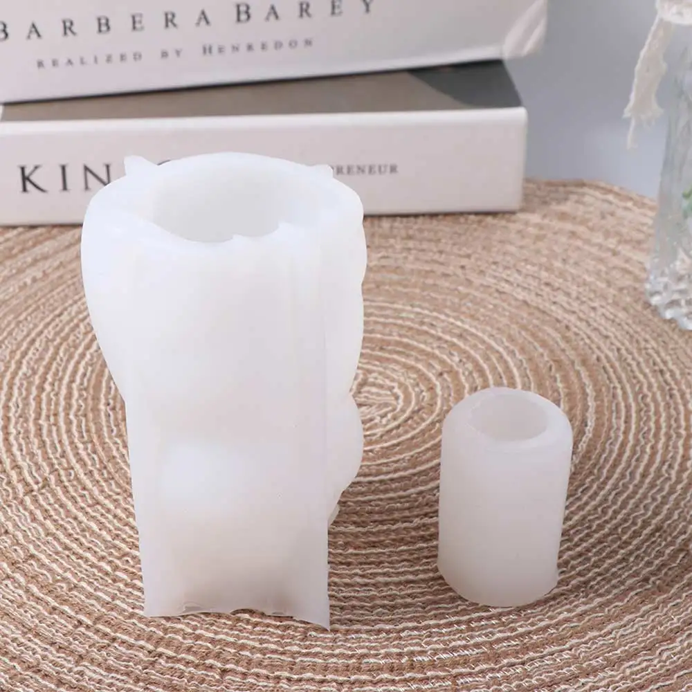 Desktop Ornaments Sitting Cat Cat Silicone Mold Cute 3D Candle Mold Reusable Mini Soap Mould Candle Making