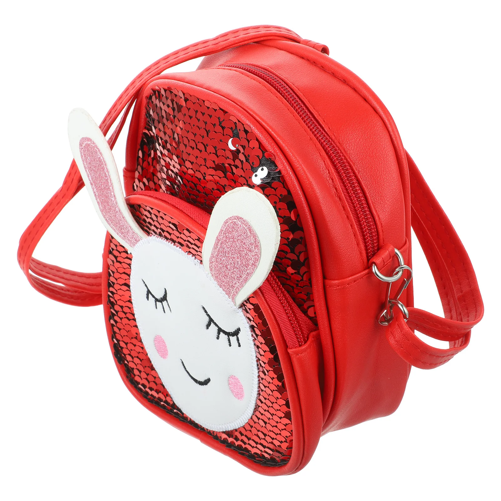 

Adorable Sequin Children Backpack Girl Shoulder Bag Durable Portable Suitable for School Camping Shopping Trips