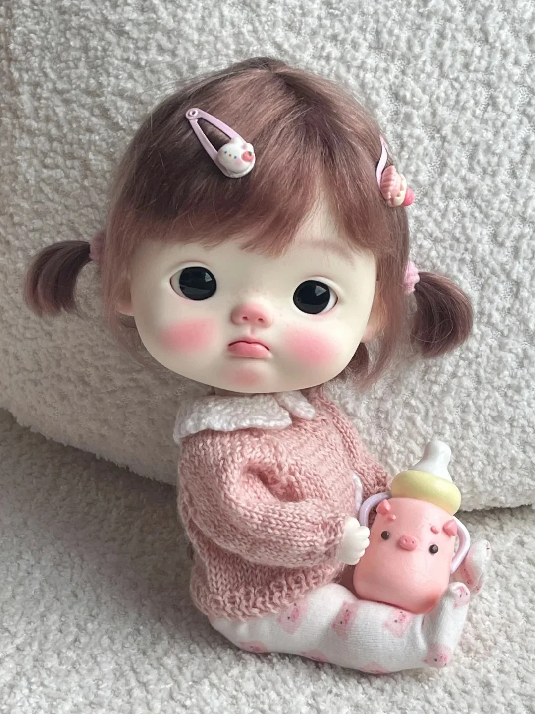 New BJD doll 1/12-dianmei large head series doll resin material DIY makeup doll model toy Multiple Free shipping