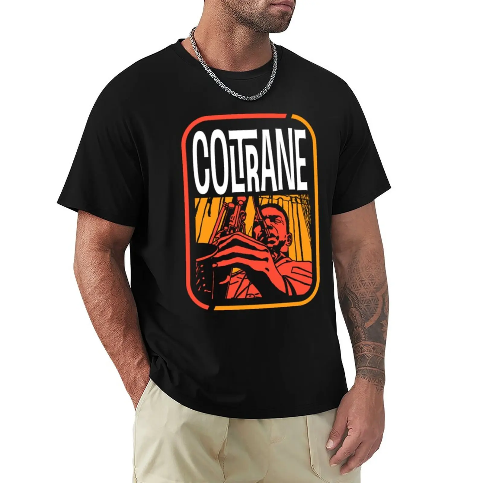 

John Coltrane T-Shirt vintage t shirt boys animal print shirt Blouse quick drying t-shirt fruit of the loom mens t shirts