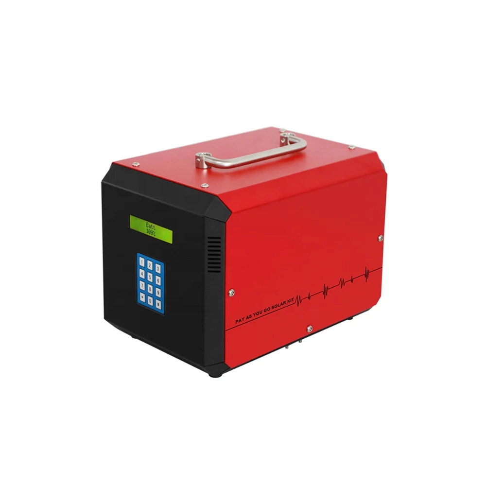 

Solar System 12.8V 40Ah Lithium Battery Rechargeable DC Light Emitting Diode Bulb x4 Solar Panel Device Power Supply