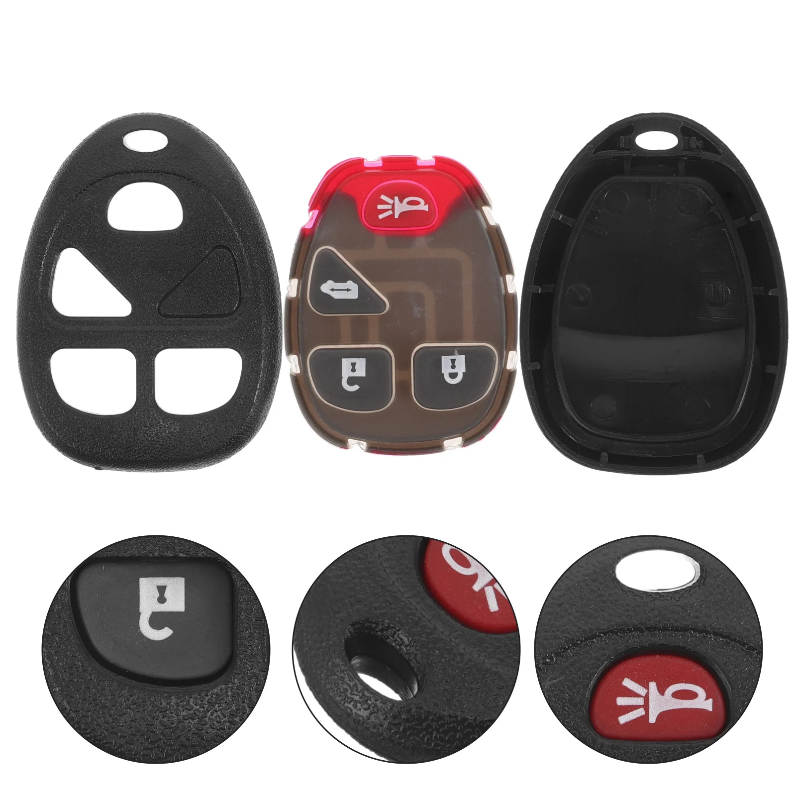 

Car Key Fob Cover Shell Remote Key Case Protector Replacement Durable Automotive Accessory Compatible Remote Fob Case