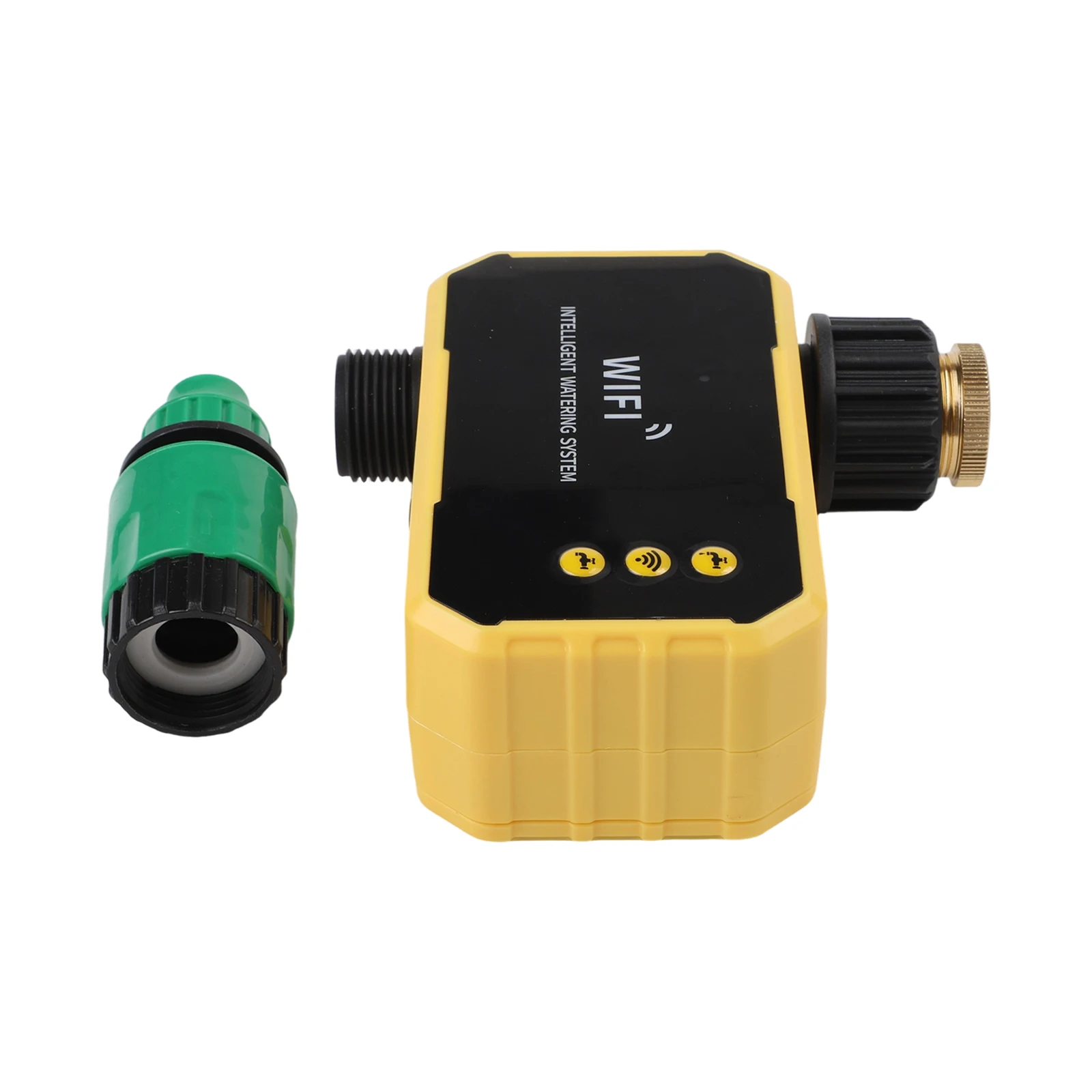 

Automatic Rain Sensor Irrigation Timer Programmable Watering Automatic Watering System Solar Powered Timer USB Charging Option