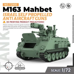 SSMODEL SS72900 1/72 Military Model Kit Israel M163 Mahbet Self Propelled Anti Aircraft Guns