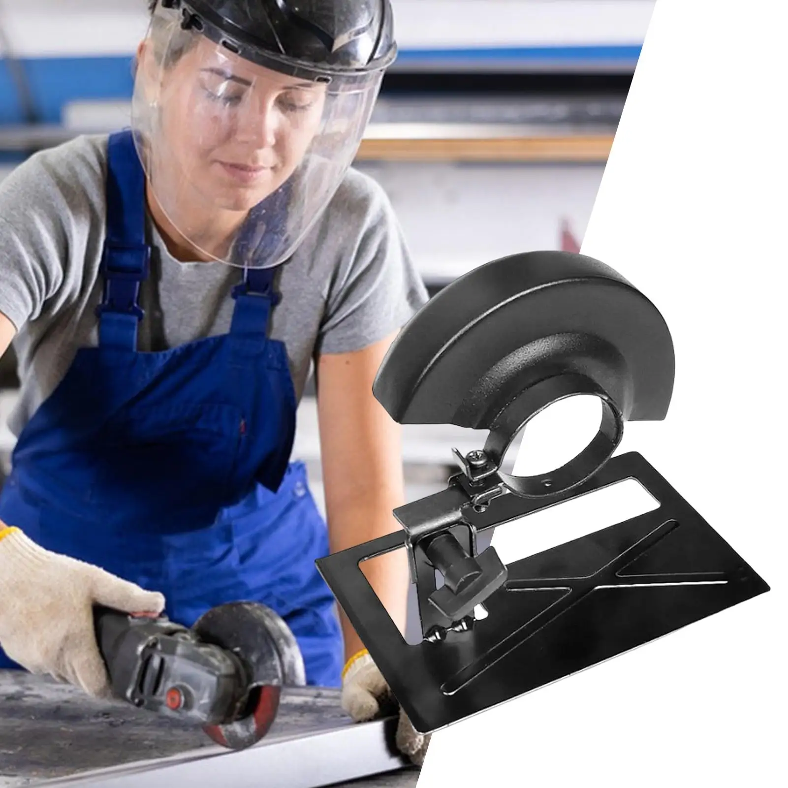 Angle Grinder Stand Adjustable Protective Shield Tool Kit Cutter Holder For Enthusiasts Professionals Construction Sites Tool