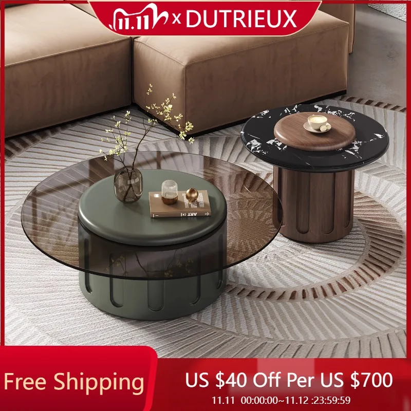

Transparent Minimalist Coffee Table Living Room Modern Decoration Bedroom Coffee Table Unique Aesthetic Meubles Home Furniture