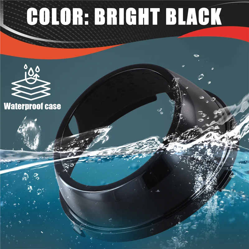 

For Mercedes-Benz W164 Ml63 AMG Auto Front Fog Light Cover Gloss Black A1648852922 Left
