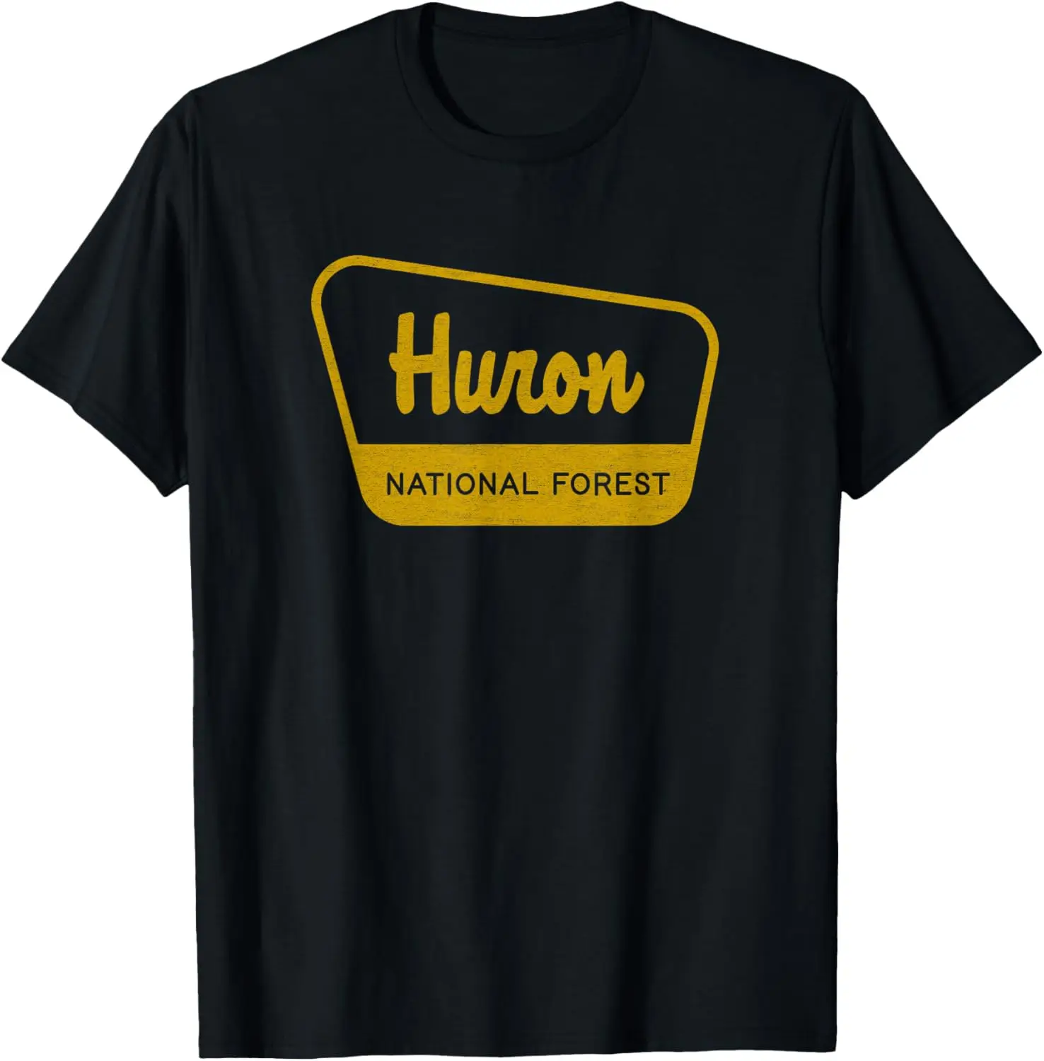 Huron National Forest Vintage Inspired Sign Graphic T-Shirt