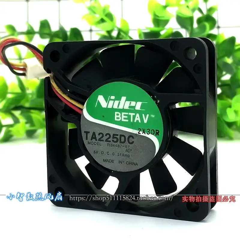 ORIGINELE R34487-57 TA225DC 5 V 6015 60*60*15mm NIEUWE KOELVENTILATOR RADIATOR