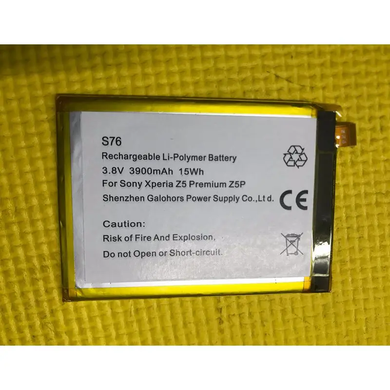 1 Piece Rechargeable Battery For Sony Xperia Z5 Premium Z5P Dual E6883 E6853 LIS1605ERPC High Quality