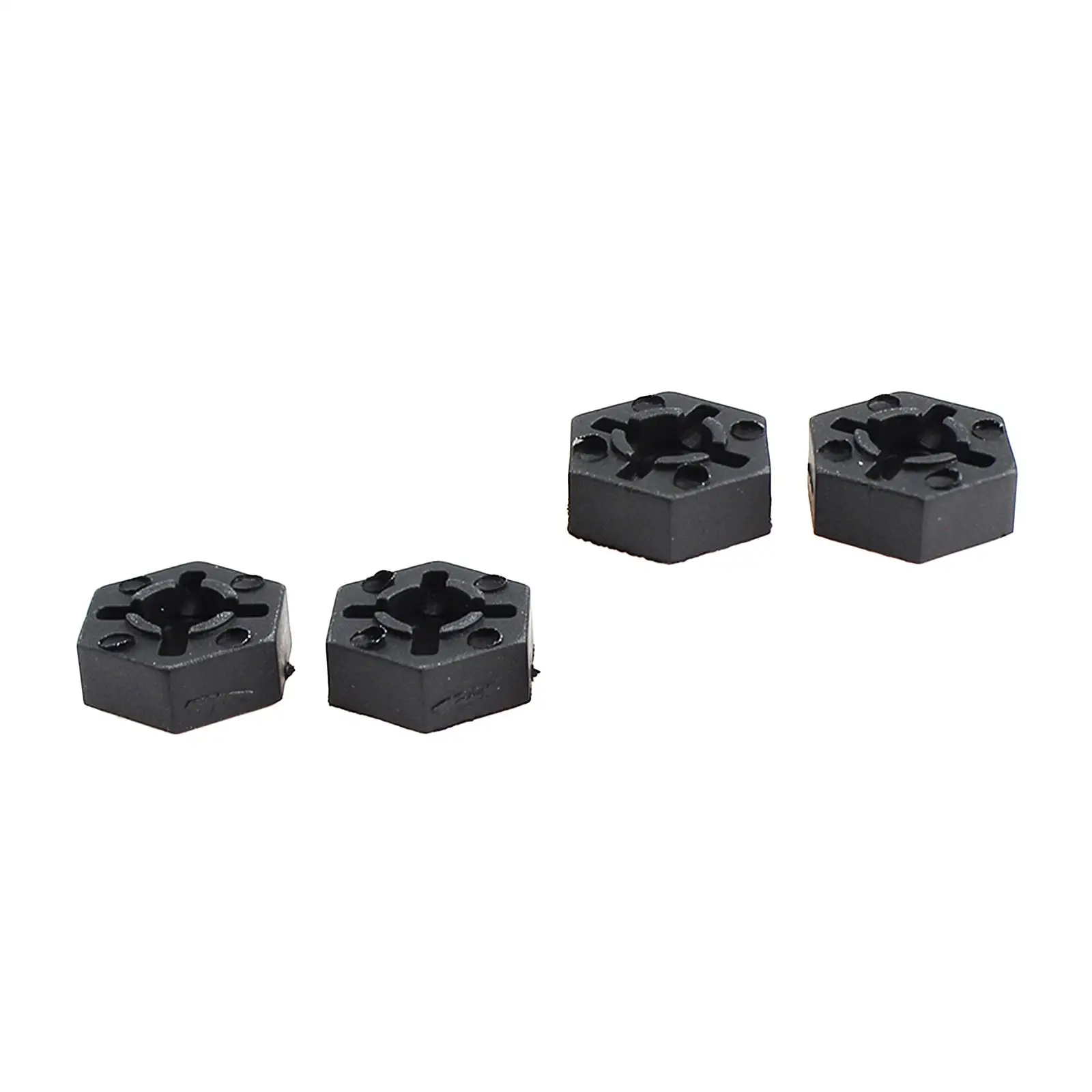 4-Pack RC Wheel Hex Hubs Drive Adapter for 1/14 Scale Wltoys RC Car 144001 124018 Easy and Convenient to Install and Use