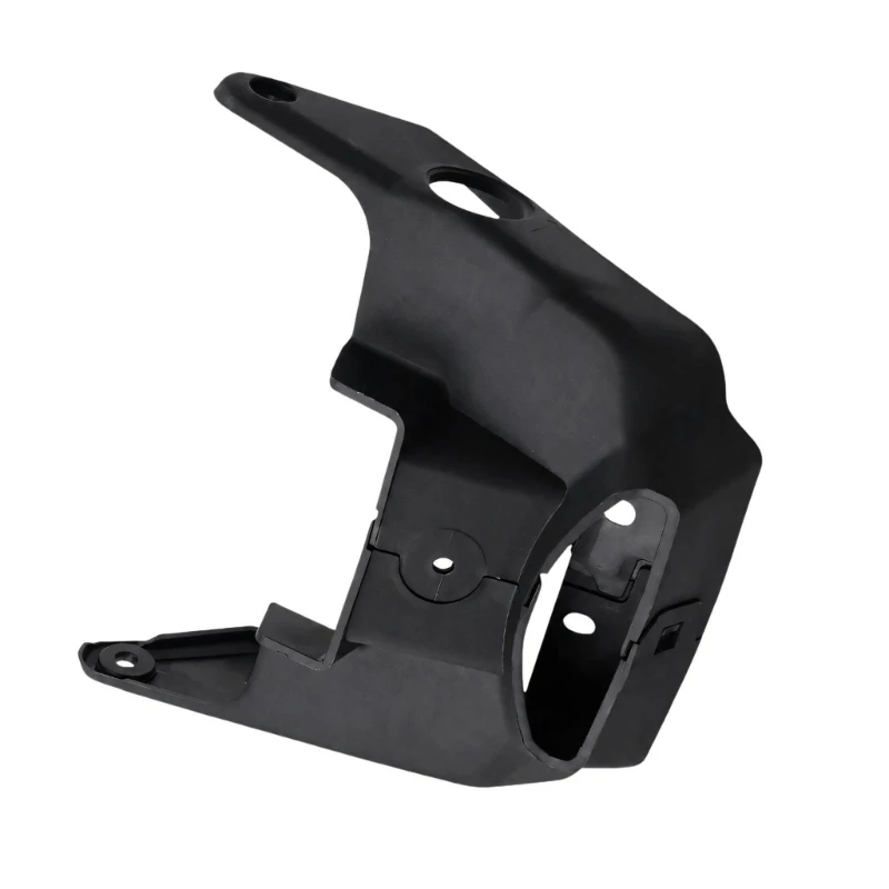 Direct-Replacement Motorcycle Key-Area Panel with a Contoured Shell and Multiple Openings for Original Mounting Locations 68UF