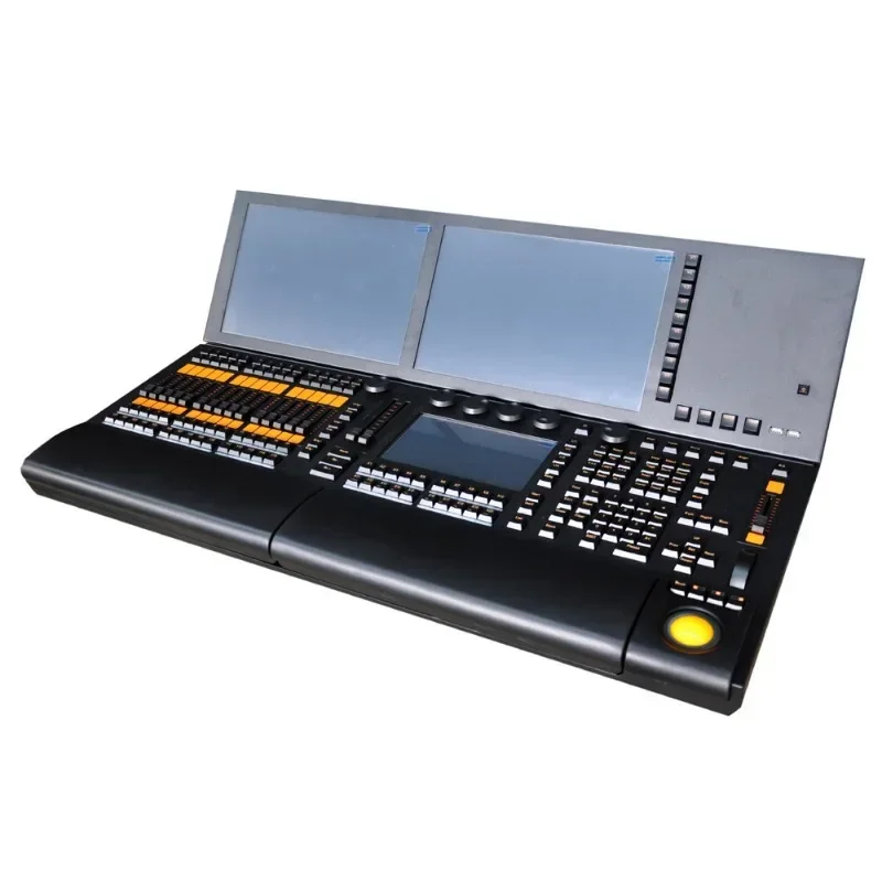 Professional version of dark horse console air box packaging with double display yellow dimmer Linux system