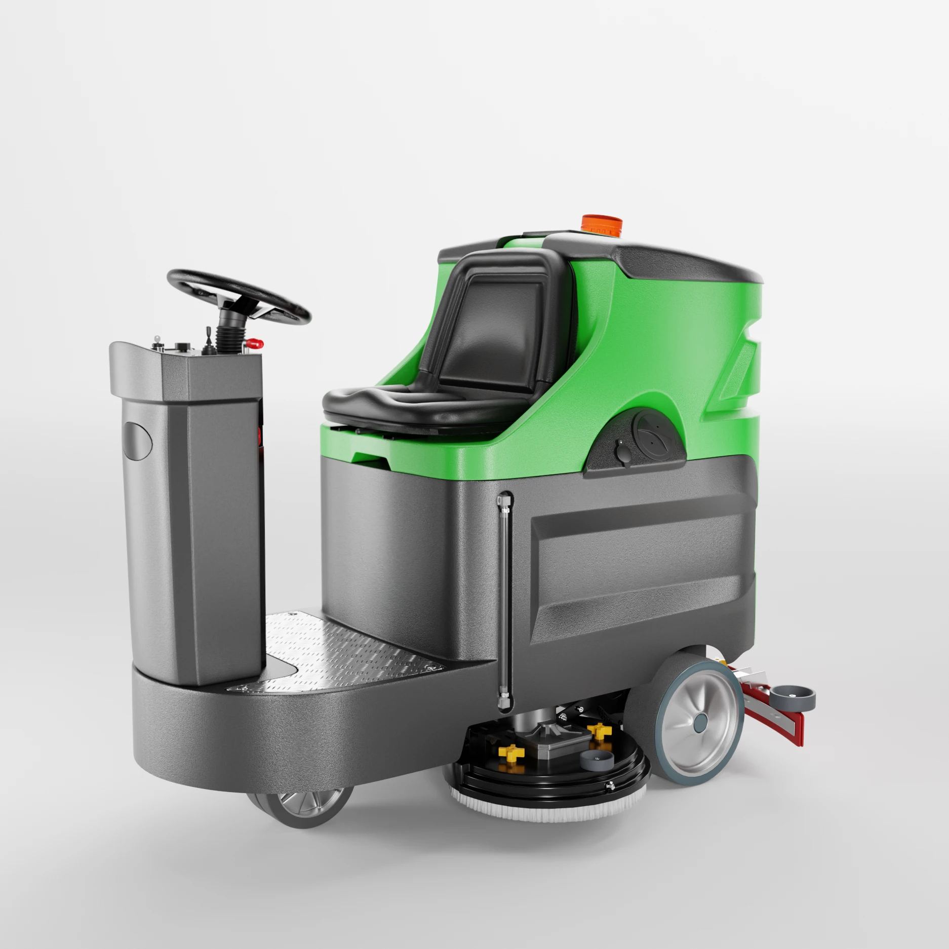 industrial cleaning automatic washing commercial scrubbing machine ride on for auto double rider cement floor scrubber