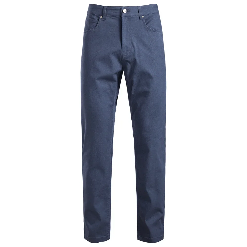 2026 New Men's Solid Color Straight Leg Business Casual Comfortable Commute Stylish High Quality Slimming Trendy Casual Trousers