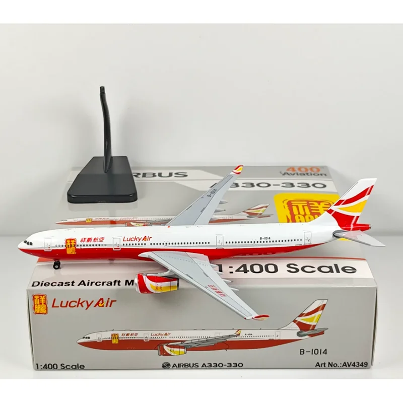 

Aviation 1/400 Scale Xiangpeng Airlines A330-300 B-1014 Alloy Aircraft Model Collection Ornament Gift Toy