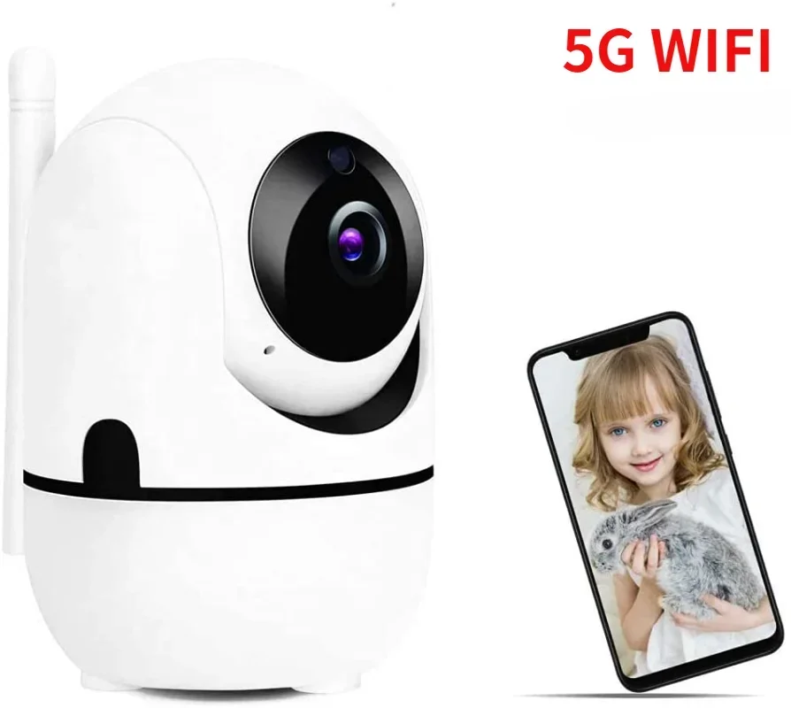 

5G WIFI 1620P Wireless IP Camera Wifi 360 CCTV Camera Mini Pet Video Surveillance Camera With Wifi Baby Monitor 1080P Smart Home