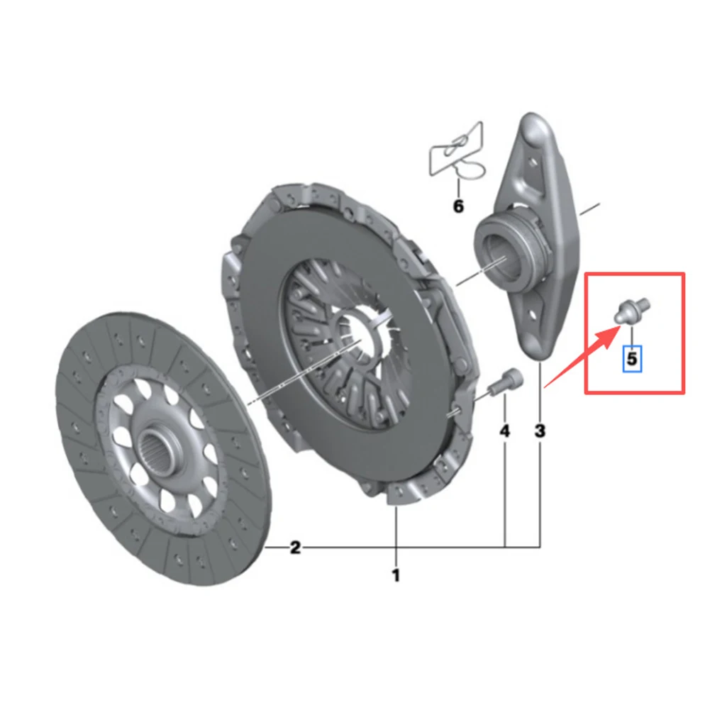 For BMW E36 For BMW E46 E46 E34 Replacement Clutch Rocker Pin Clutch System Repair Plastic Construction Wear-resistant