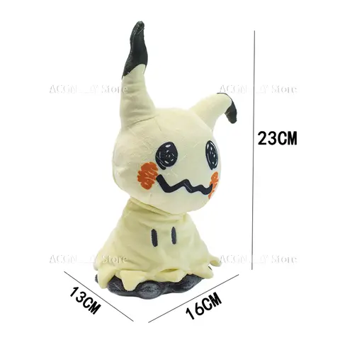Pokémon Mimikyu Eevee Gosedjur, Födelsedagspresenter till barn, Animefigursdockor 23 cm 10 best sales köpa Pokémon plyschleksaker - №5