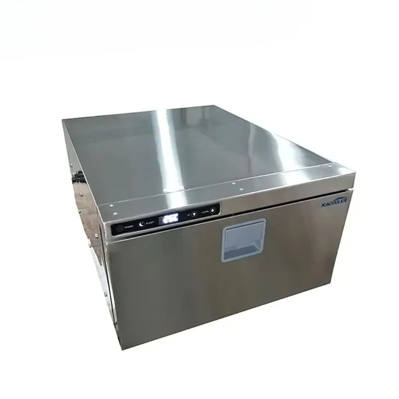 Emark Approved Stainless Steel Vehicle Refrigerator Camper Van Drawer System with Compressor 24V Freezer Cooling Mode