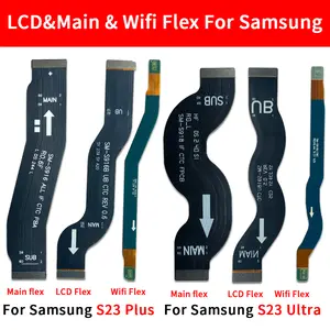 Bilashmart Main FPC LCD Display Connect Mainboard Flex Cable Ribbon Ribbon Samsung S23 Plus Ultra Wifi Flex Cable