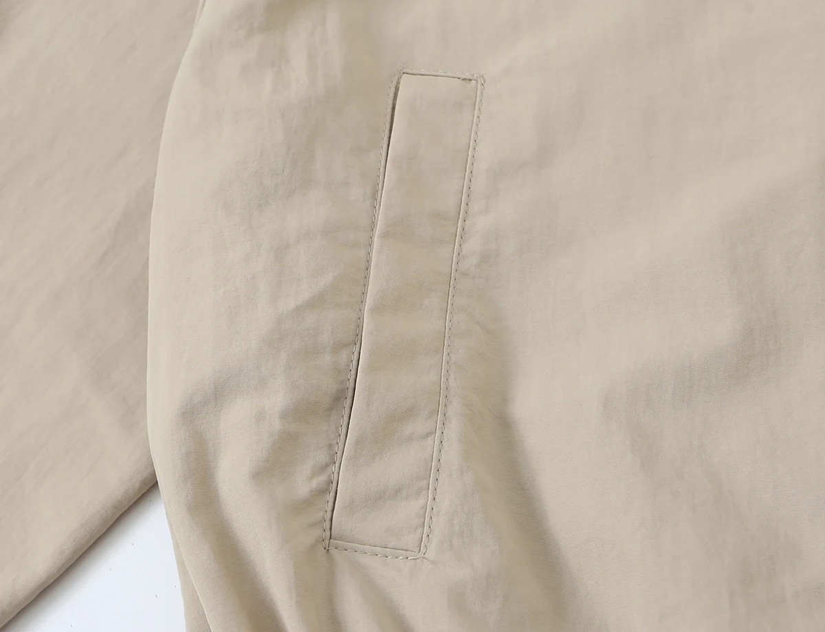 KONDALA Damen Herbst Casual Chic Trainingsanzug, Jacke mit Reißverschluss und verstellbarer Taille, Hose mit Kordelzug, 2026 Herbst Trendiges Hosenset – Detail 9