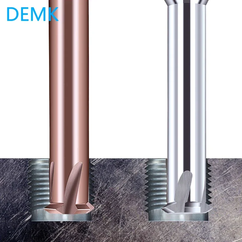 Single tooth M1 M2 M3 -M24 High hardness carbide thread milling cutter For steel Stainless steel aluminum CNC Threaded End Mills