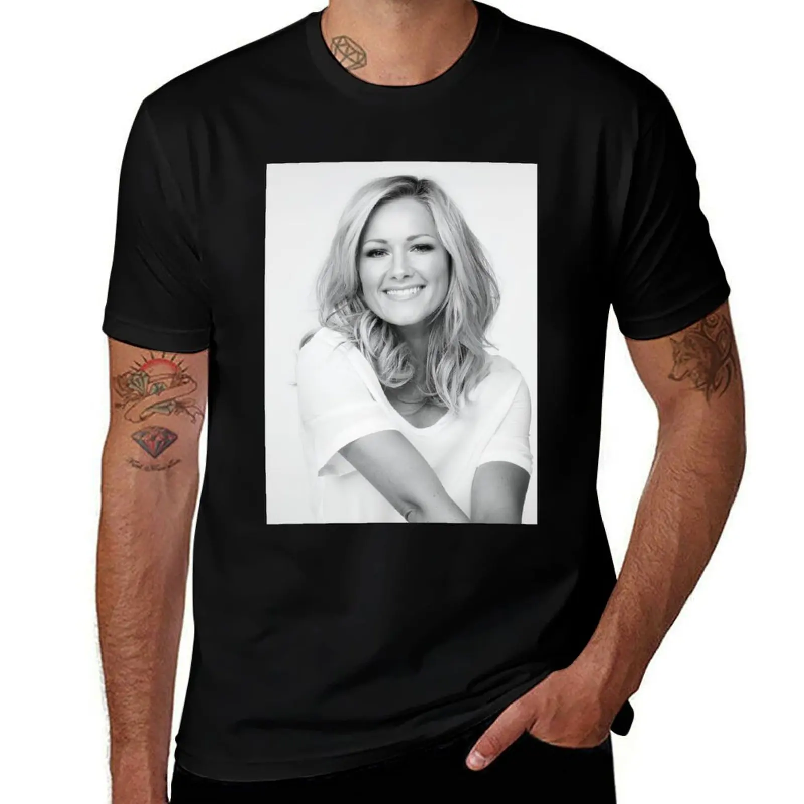 Helene Fischer Vintage T-Shirt Summer Print Short Sleeve Tee T-Shirt